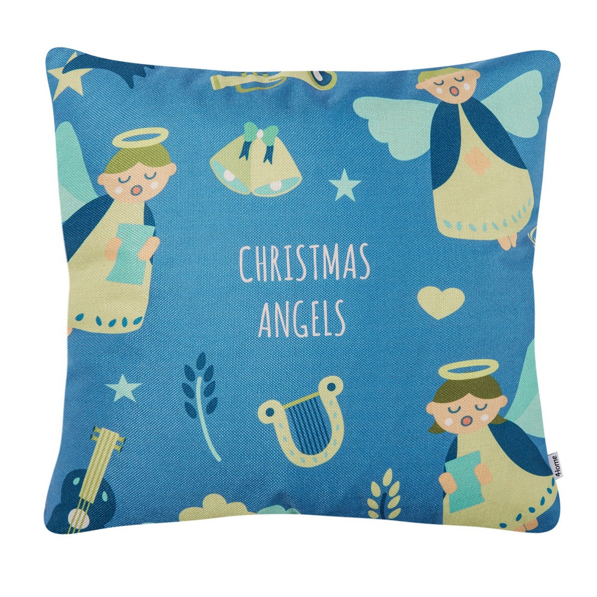 4Home Vánoční povlak na polštářek Christmas Angels