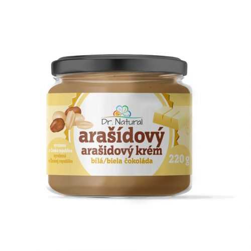 Dr.Natural Arašídový krém s bílou čokoládou 220g