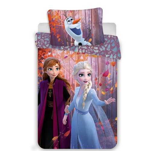 Jerry Fabrics Dětské bavlněné povlečení Frozen 2 Sister purple