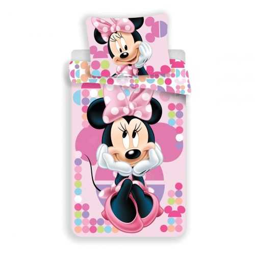 Jerry Fabrics Dětské povlečení Minnie pink 03