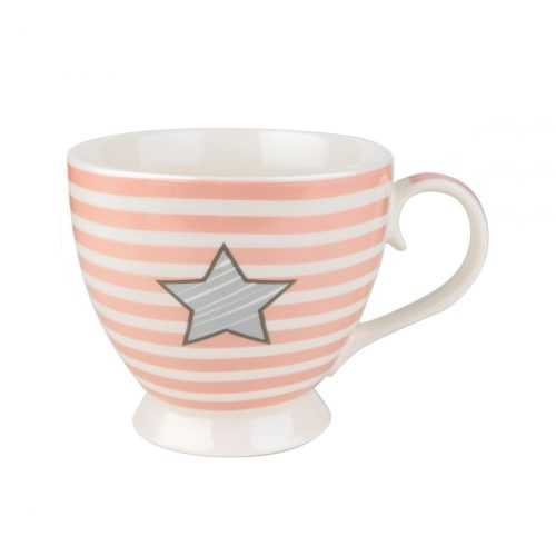 Porcelánový hrnek Striped Star 460 ml