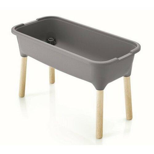 Sadbovač bez víka Respana Planter Wood High set 78 cm