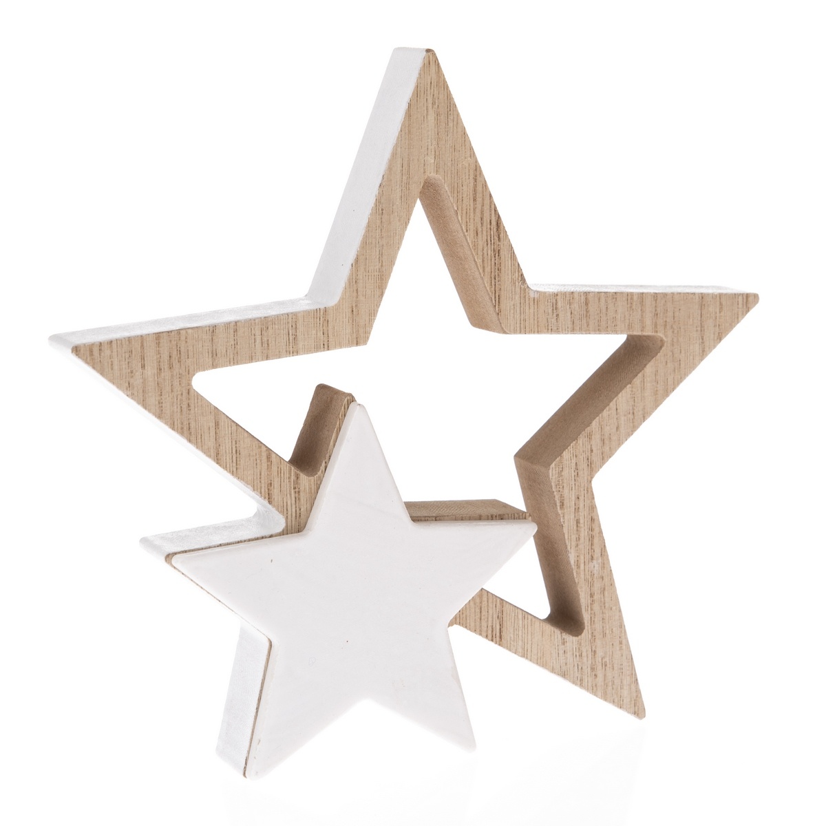 Vánoční dekorace Wooden Star