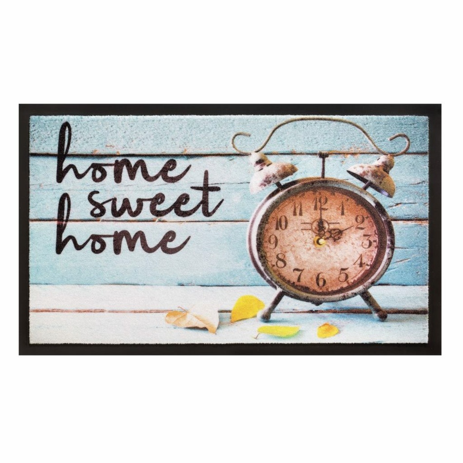 Vopi Rohožka Home Sweet Home Clock