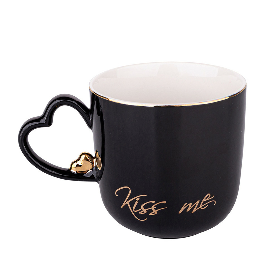 Altom Porcelánový hrnek Kiss Me 400 ml