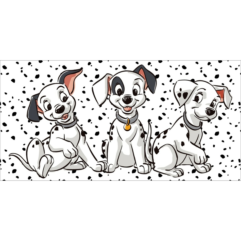 Jerry Fabrics Osuška 101 Dalmatians 03