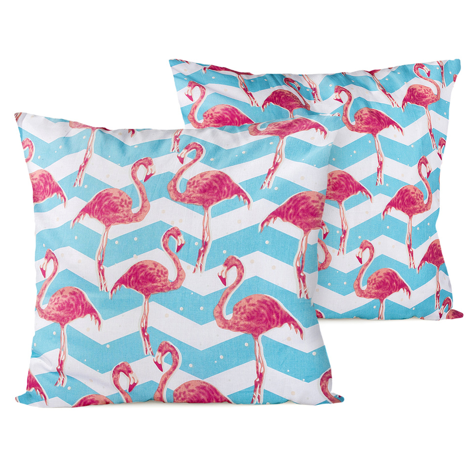 4Home Povlak na polštářek Flamingo