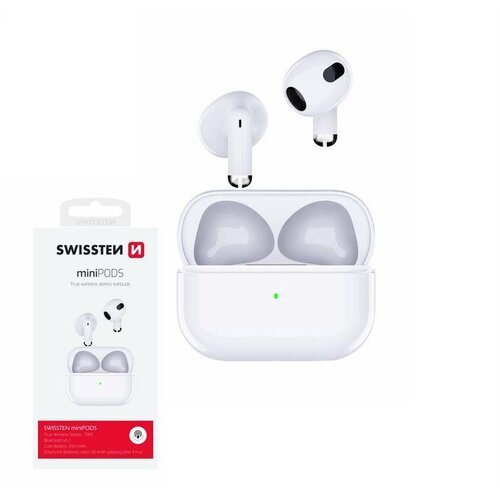 SWISSTEN Bluetooth TWS sluchátka miniPODS