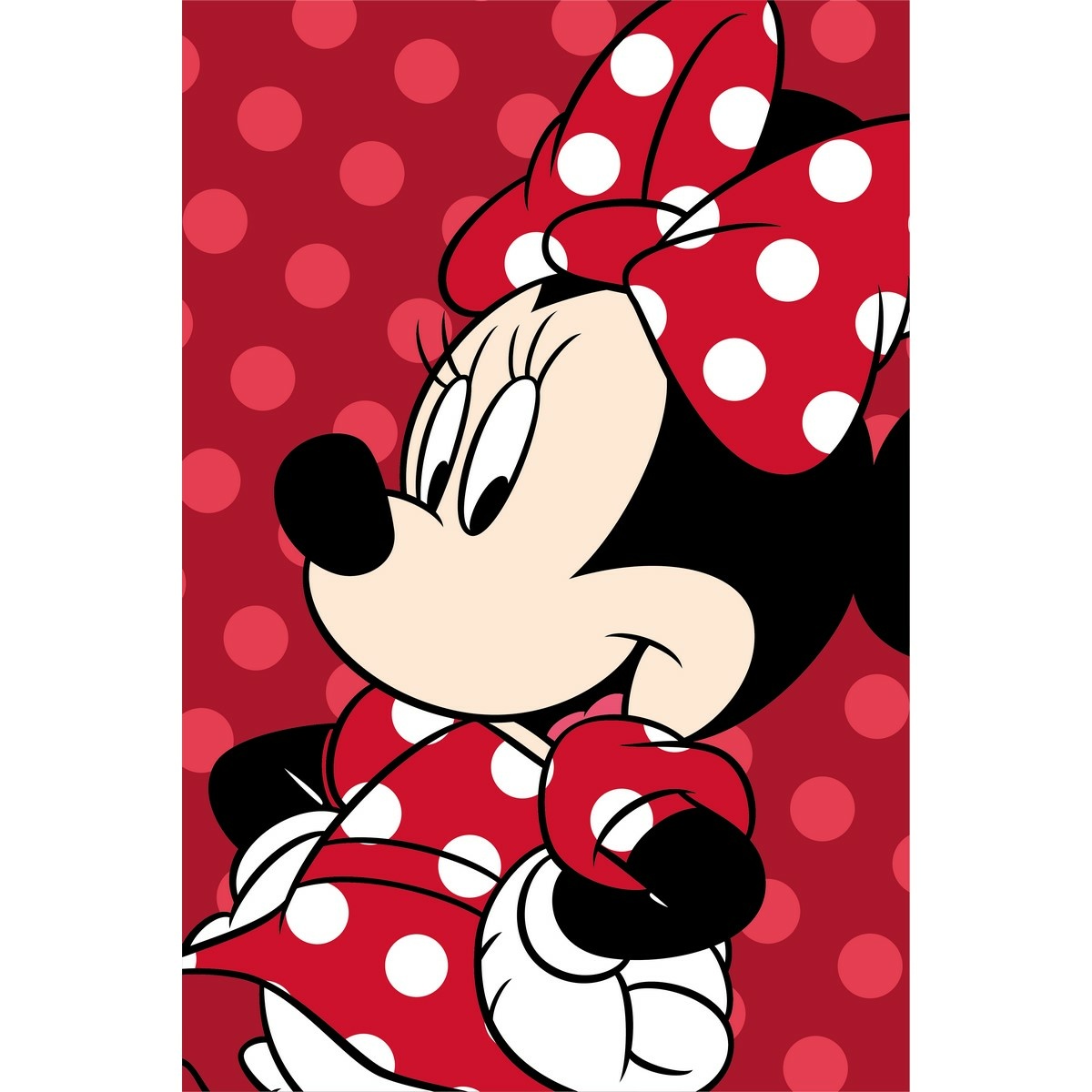 Jerry Fabrics Dětská deka Minnie Red