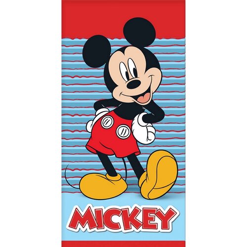 Carbotex Dětská osuška Mickey Mouse Vždy s úsměvem