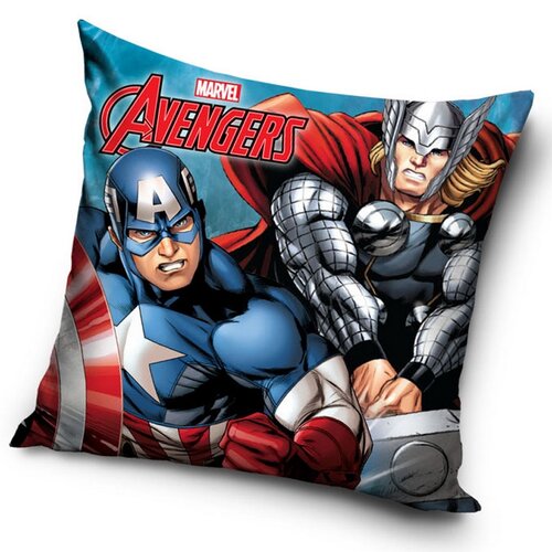 Carbotex Povlak na polštářek Avengers Kapitán Amerika a Thor