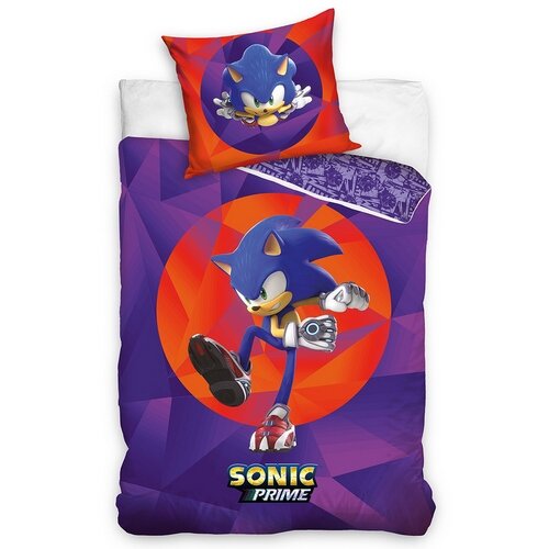 Carbotex Dětské povlečení Ježek Sonic Prime