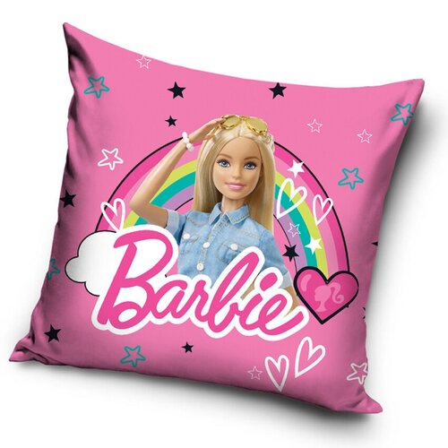 Carbotex Povlak na polštářek Barbie Kouzelná Duha