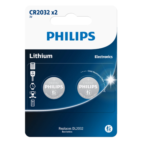 Philips Baterie CR2032 3 V