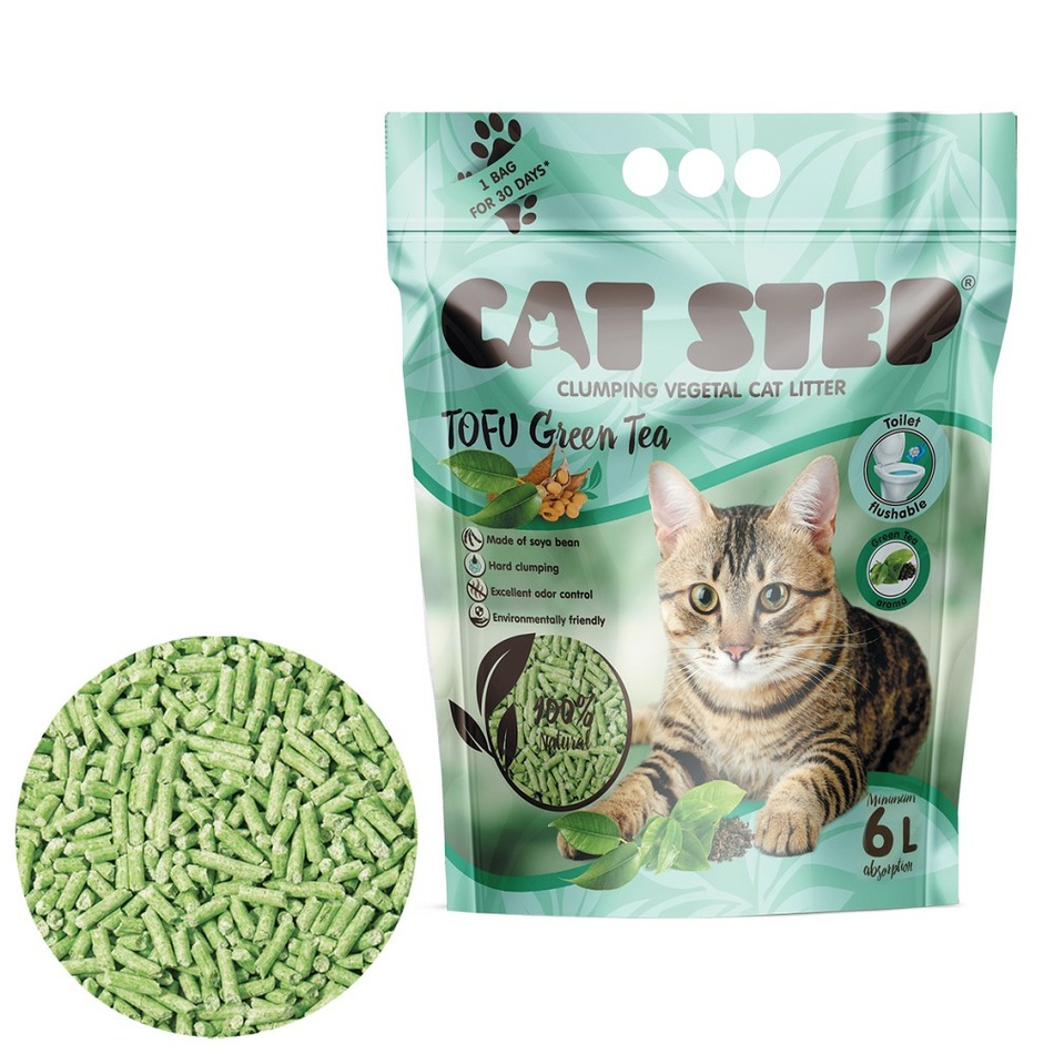 Cat Step Tofu Green Tea 2