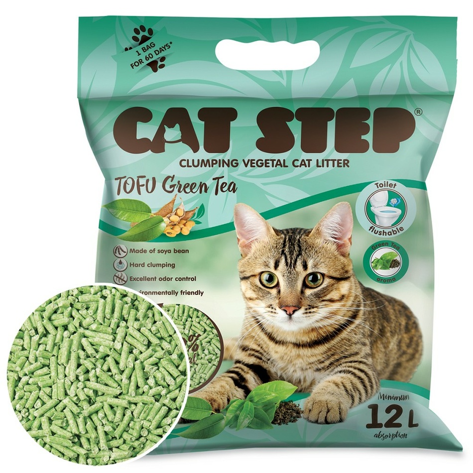 Cat Step Tofu Green Tea 5