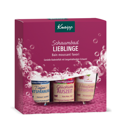 Kneipp Dárková sada pěn do koupele Šťastné koupání