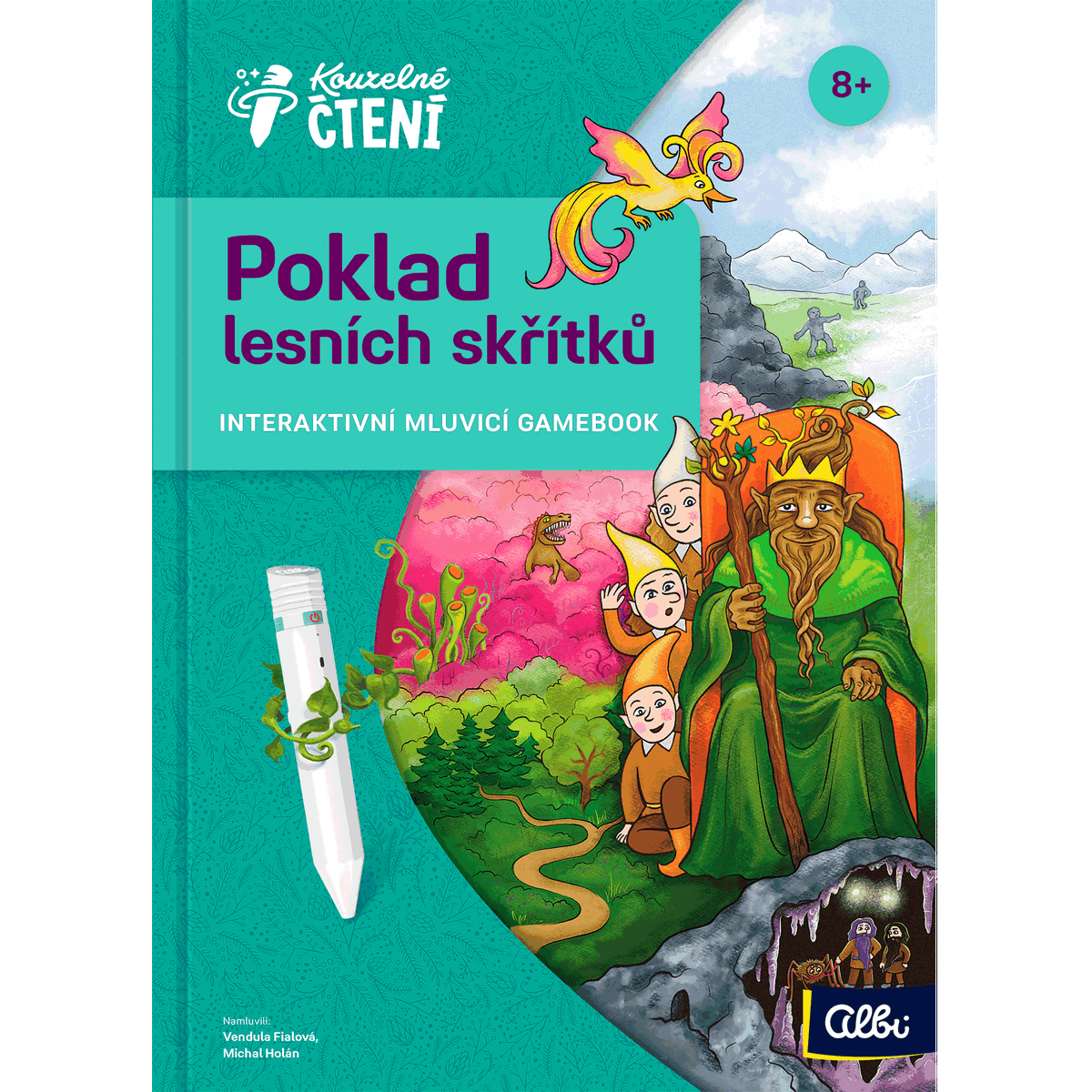 Kouzelné čtení Gamebook Poklad lesních skřítků