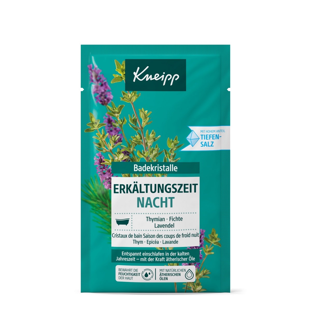 Kneipp Sůl do koupele Erkaltungzeit Nacht